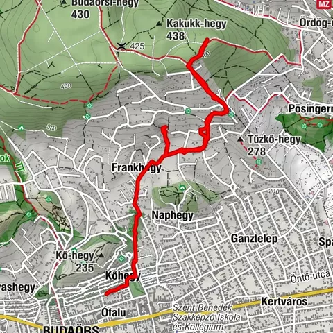 Budaörs, Frank-hegy (417m)