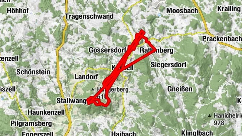 MTB Tour 52: Rattenberg - Konzell - Gallner