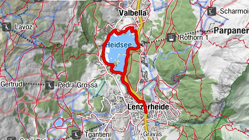 Runde um den Heidsee