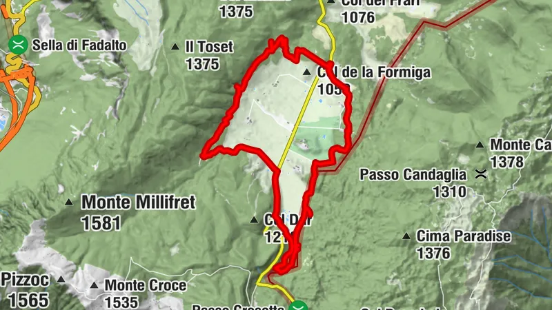 Cansiglio-Ring (lange Version)