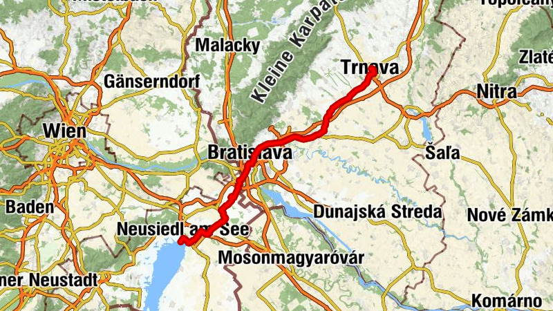 Tyrnau-Neusiedler see