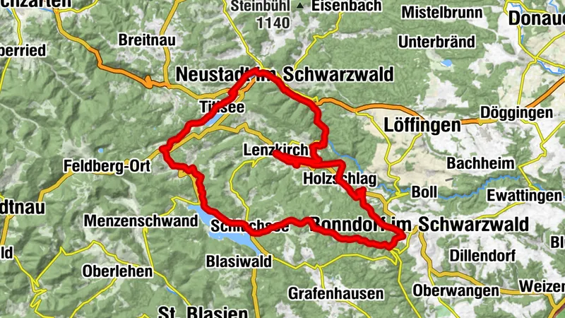 Bähnle-Radweg Haslachtal ab Gündelwangen
