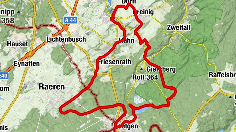 Voreifeltour – Rund um die Dreilägerbachtalsperre