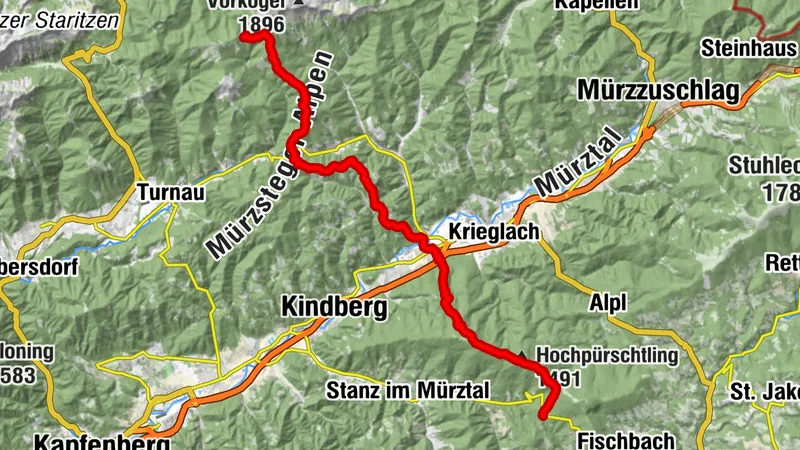 Fußwallfahrt Mixnitz - Mariazell | Etappe 2