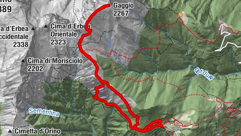 Monte Carasso Scalata ferrata tre signori
