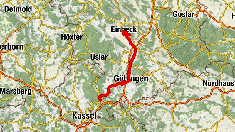 Fachwerk5Eck-Route Hann. Münden-Göttingen-Northeim-Einbeck