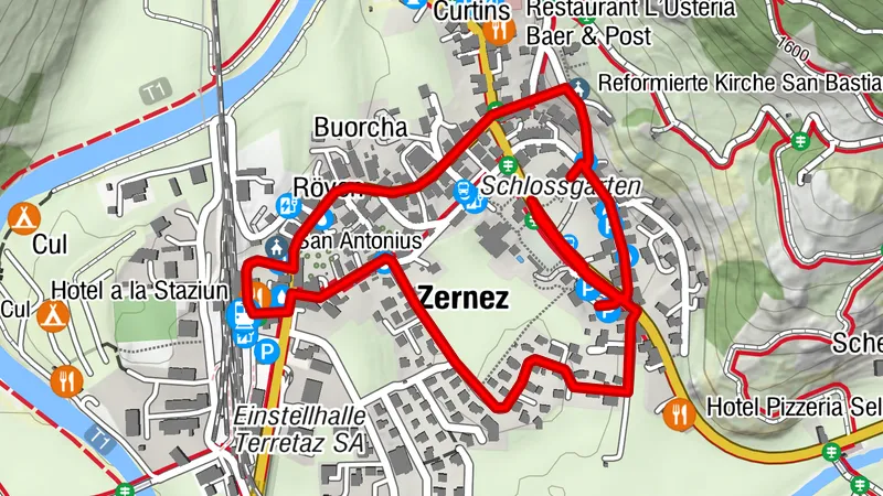 Foto-Orientierungslauf Zernez