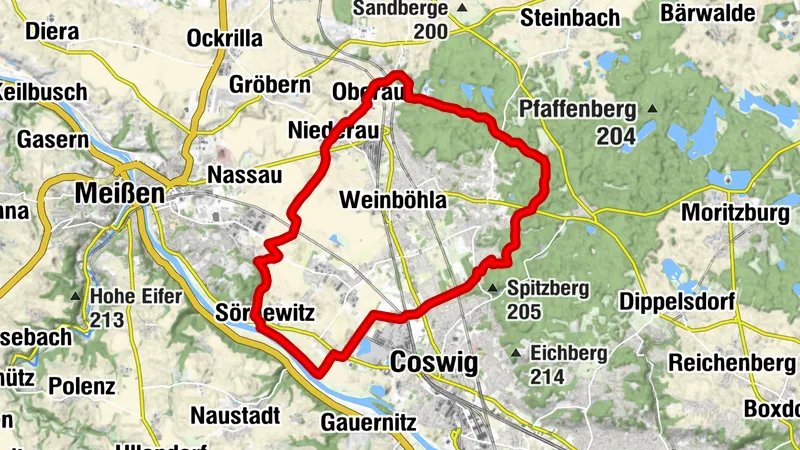 Elbe-Nassau-Friedewald-Radroute
