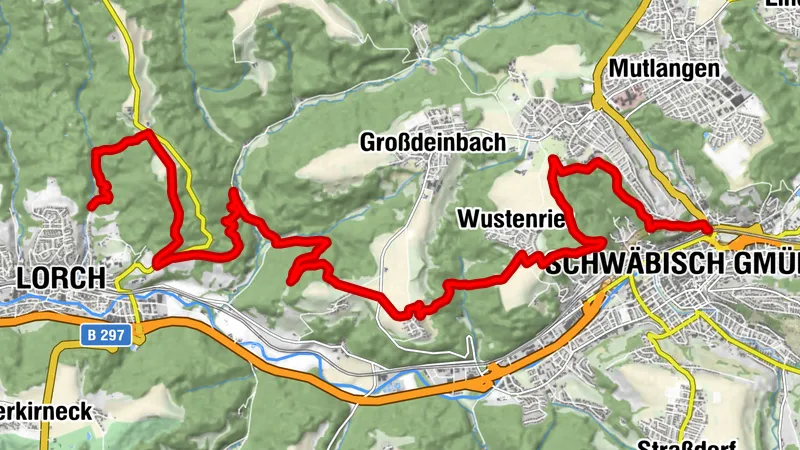 RemstalWeg Etappe 08: von Schwäbisch Gmünd nach Lorch