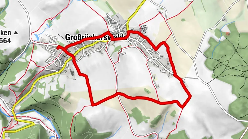 Rund um Großrückerswalde - 7 km