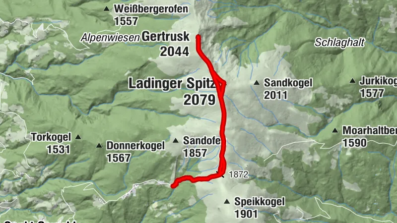 Steinerhütte - Gertrusk Rundgang