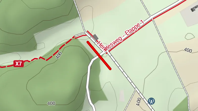 Butzmühlenweg - Schreufa / Hommershausen
