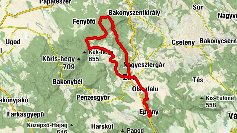 Eplény, Porva,Sz.alma P.csesznek