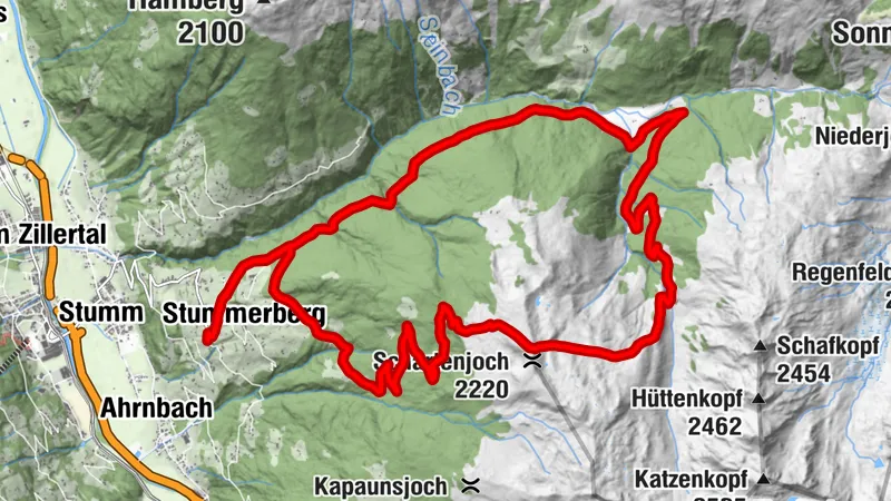 Stummerberg Rundtour über Schartenjoch (Muddi macht das schon)