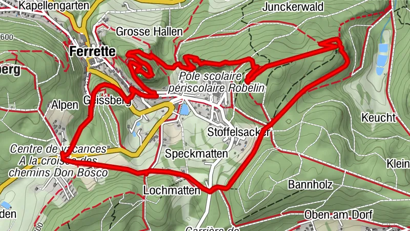 Château de Ferrette, Grotte des Nains