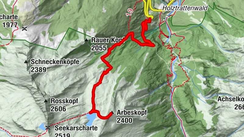 Arbeskopf & Seekarsee