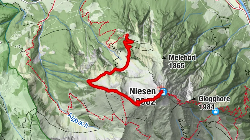 Vorder Ahorni - Niesen