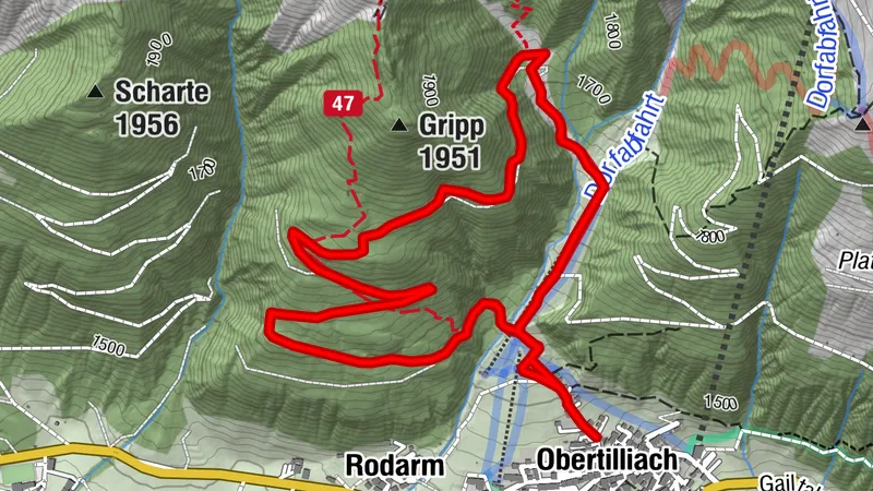 Larchen Rundwanderweg