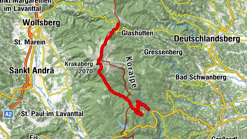 Weinofenblick - Großer Speikkogel - Dreieckkogel - Eibiswald