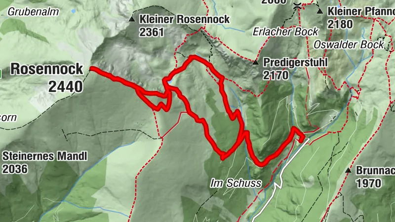 Rosennock über Nassbodensee