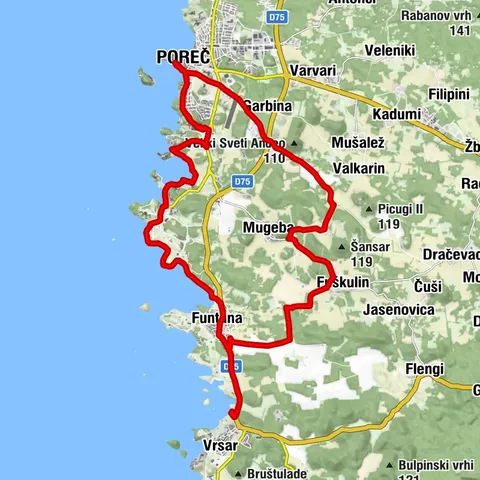 Vrsar-Porec-Runde