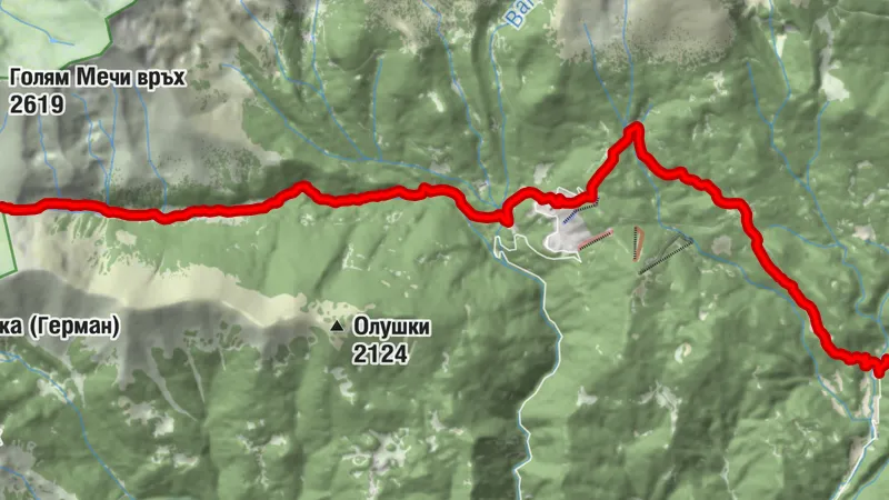ST508 Makadoniya-Hütte – Belitsa (Bärenpark)