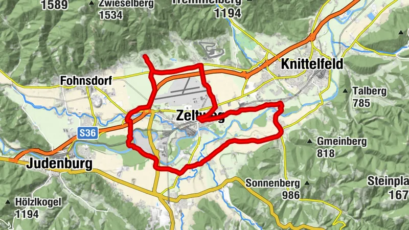 Nimm’s Radl: Von  Camping Wildbolz zur Murinsel