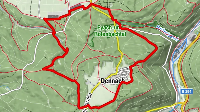 Ruine Straubenhardt und Enzkreisspitze