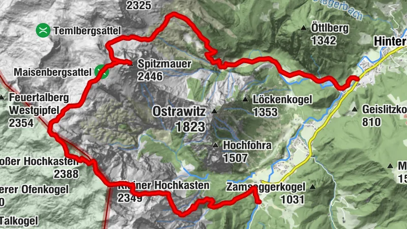 Totes Gebirge - Spitzmauer 