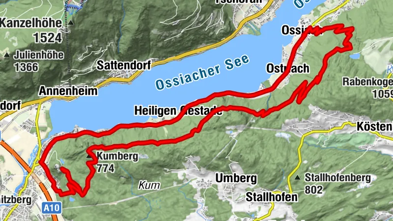 Mountainbike Tour 12 und 13 - Kombination