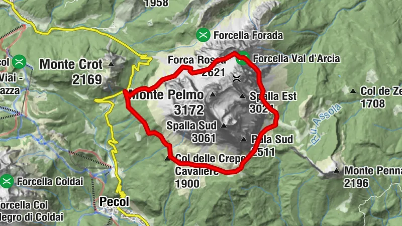 Rund um den Monte Pelmo