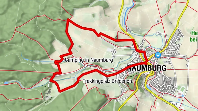 Drosselweg - Naumburger Rundweg N2