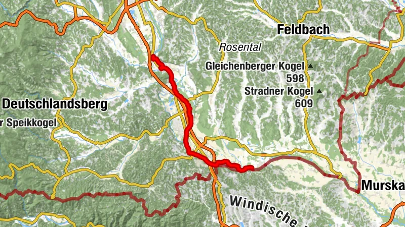 Murradweg R2 / Landesradweg