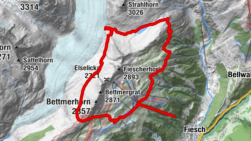 Fiesch, Wallis/Schweiz