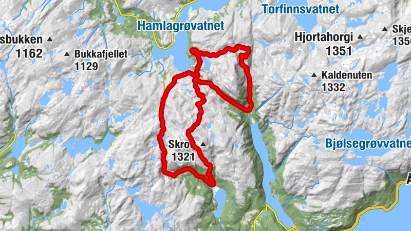 Botnane - Kiellandbu - Flatabø - Kvam herad