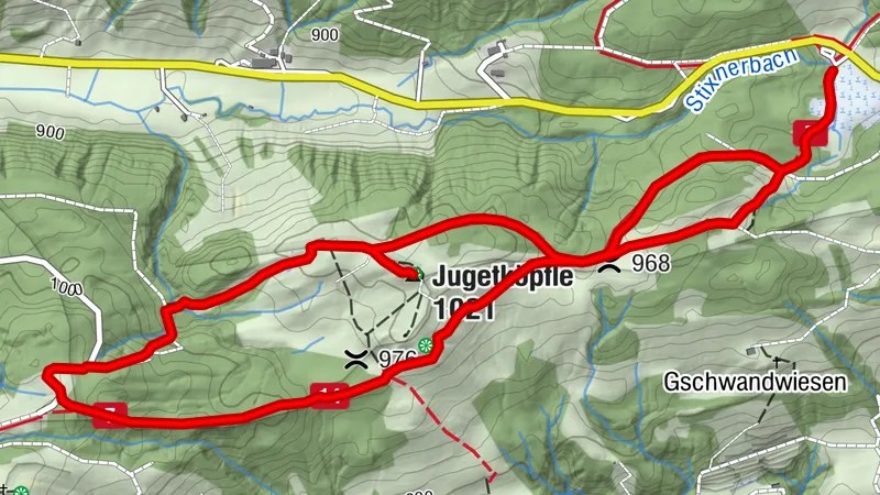 Winterwanderung - Vom Schlettermoos zum Juget-Kreuz