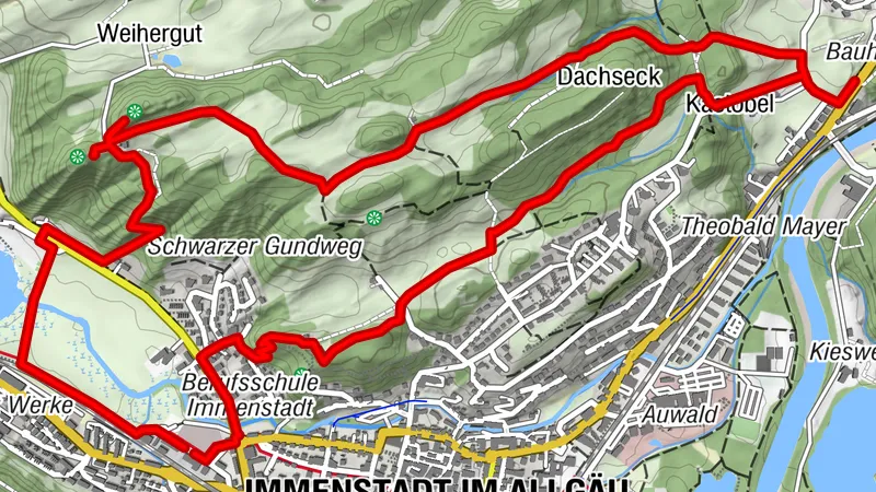 Drei-Burgruinen-Tour bei Immenstadt
