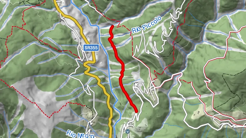 Der herrliche „Bosco Bandito“ von Mieli in Gracco