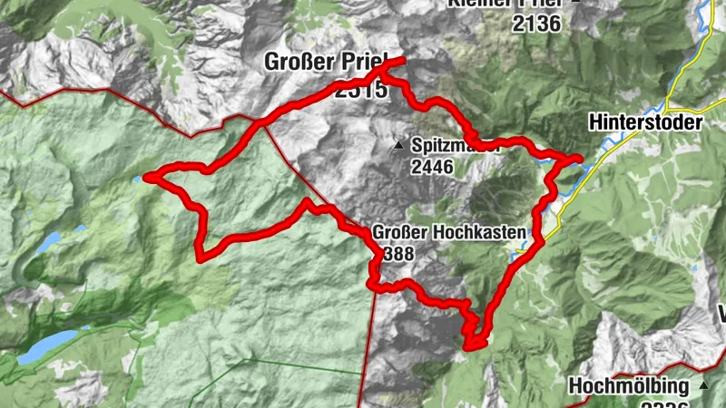 Steyrursprung-Großer Priel Wanderung
