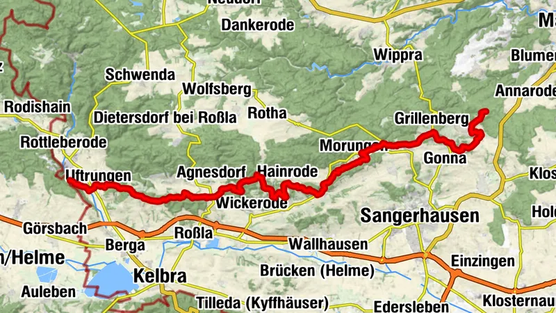 Karstwanderweg im Biosphärenreservat Karstlandschaft in Sachsen- Anhalt
