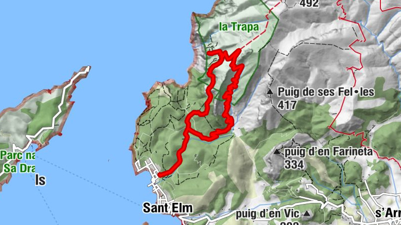Sant Elm La Trapa rd. 400 HM