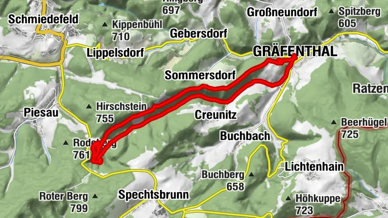 Panoramaweg Arnsbachtal - Gräfenthal - Thüringen