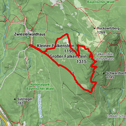 Falkenstein Rundwanderung