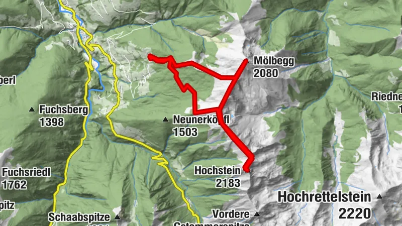Mölbegg - Hochstein Überschreitung (Ennstal)