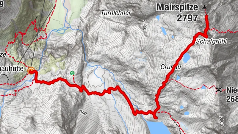 2. Etappe Stubaier Höhenweg Sulzenauhütte zur Nürnberger Hütte