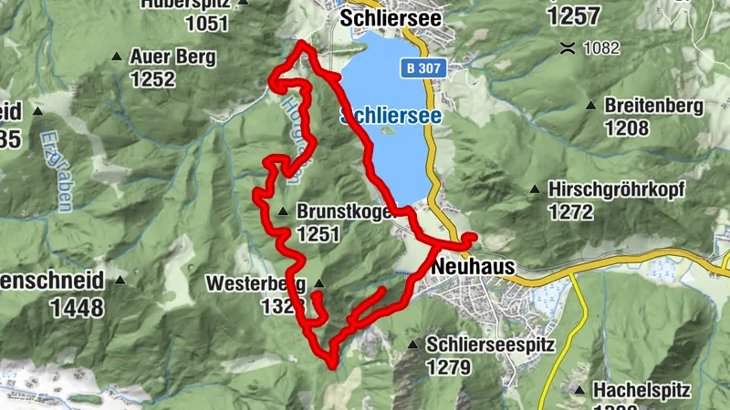 Wanderung Seeblick Schliersee