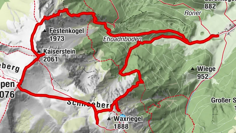 Schneeberg east side