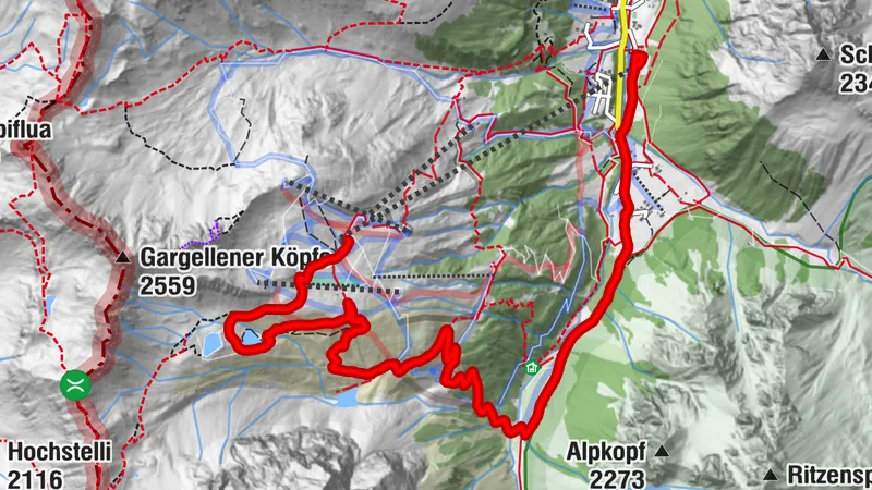 Wanderung durchs Vergaldatal