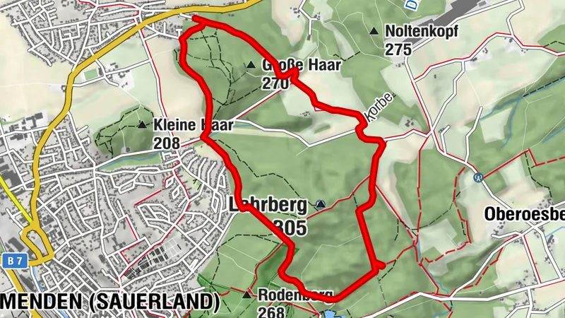 Menden (Sauerland) - Große Haar