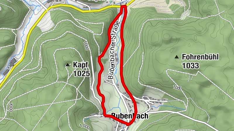 Heilkräuterlehrpfad Bubenbach